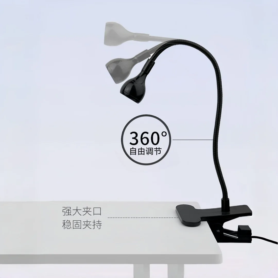 เครื่องเป่าเล็บ Light UV เล็บโคมไฟ 395nm ความยาวคลื่น Clip-on โต๊ะ Mini USB สําหรับเจลเล็บ ongle เล็บเครื่องมือ Salon