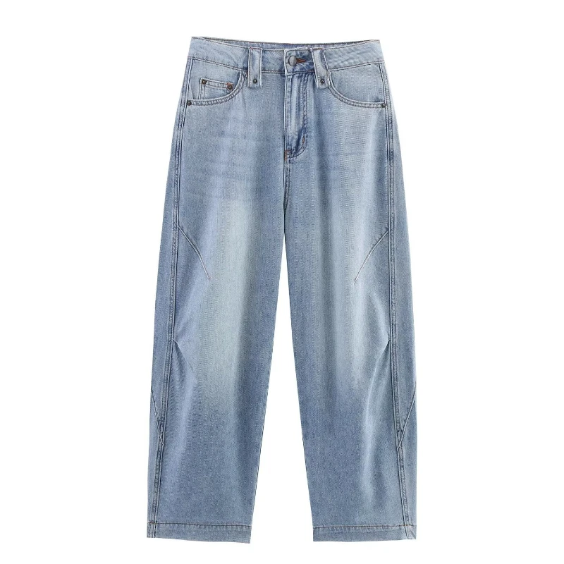 

Женская одежда в европейском и американском стиле. Удобные красивые индивидуальные классические универсальные брюки с девятью отделениями для машины.