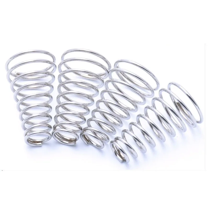 Tower Spring 304 Stainless Steel Conical Compression Spring Taper Pressure Spring Wire Dia 0.4 0.5 0.7 0.8 1 1.2 1.4 1.5 1.8 2mm