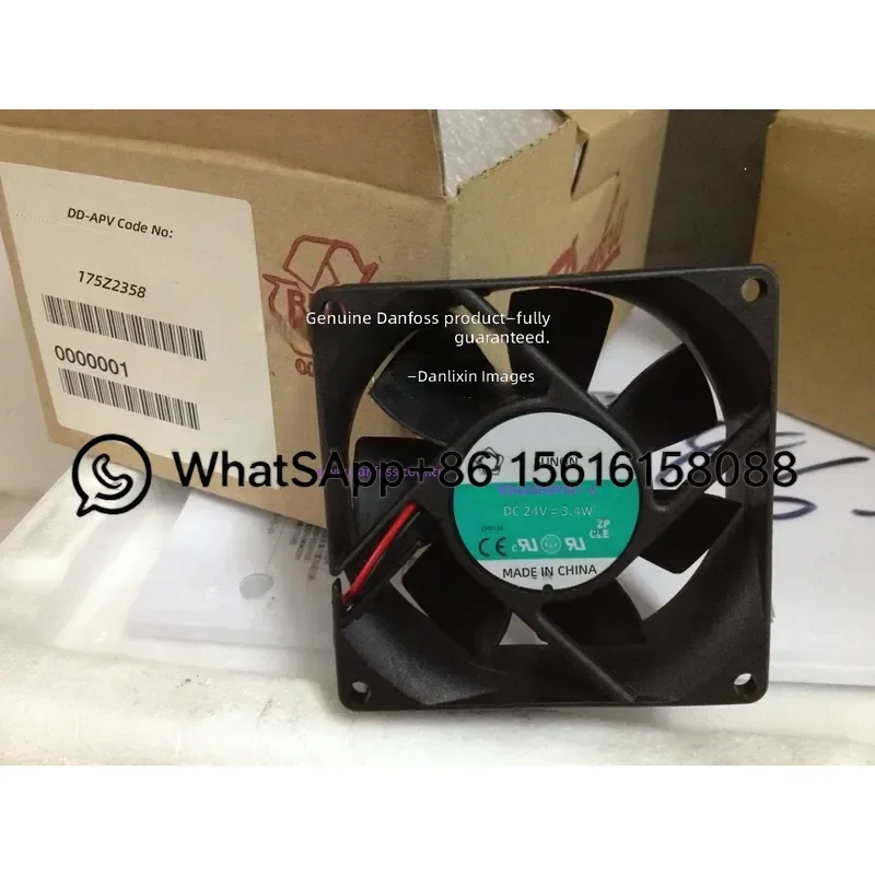 Danfoss VLT 5000 6000 8000 Inverter Cooling Fan Replacement Part 175Z2358 Compatible with Frequency Converter Drive Module