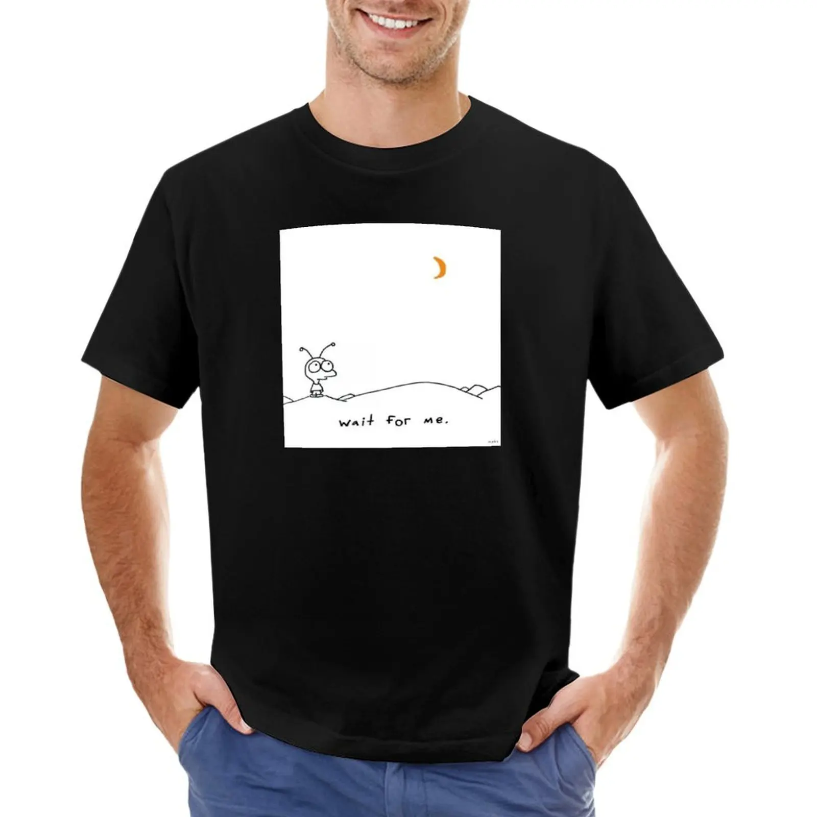 

Moby Wait for Me T-Shirt customs anime tshirt t shirt men