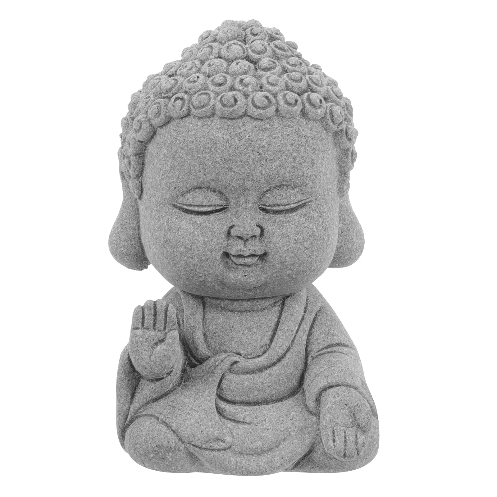 

Buddha Statue Decoration Desktop Small Statues For Home Tabletop Sandstone Craft Sculpture Ornaments Indoor