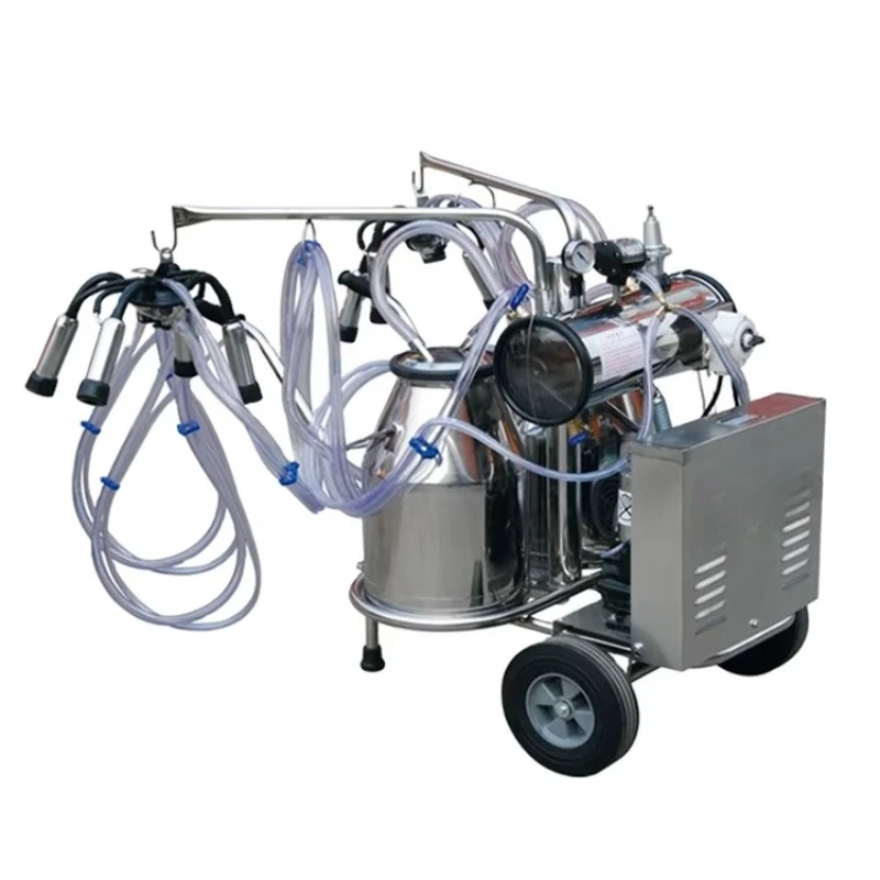 

Simple operation Double barrel stainless steel automatic electric milking machine