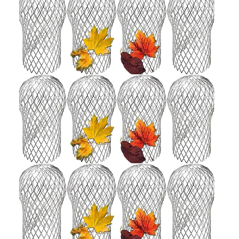 12 Aluminum Roof Drain Screens Tiangou Filter Screens Eaves Drainage Pipes Leaf Guards Anti-Clogging Spherical Floor Drain Nets