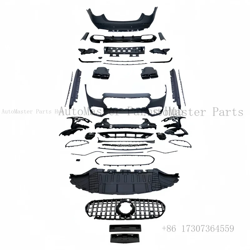 

Комплект обвеса AMGS63 для Mercedes-Benz S-Class W223 (2021-2023), модифицированный, из литого полипропилена, с расширенным обвесом
