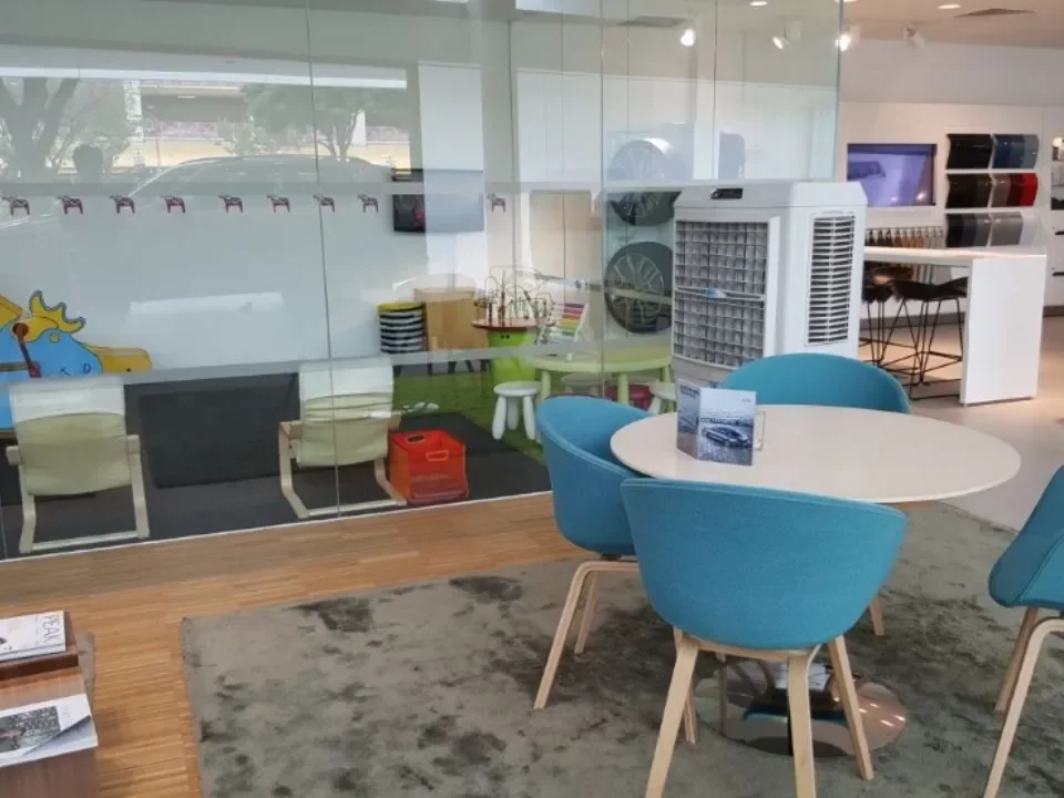 Охлаждающий вентилятор, испарительная солнечная энергия, портативный воздухоохладитель для пустыни и воды