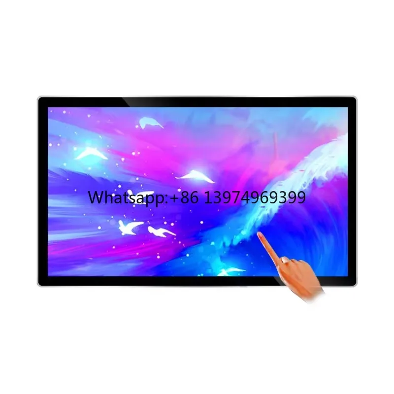 Special Offer 43 Inch LCD Video Wall Display 500 Nits Screen Wall Mounted Digital Signage for Restaurant Indoor