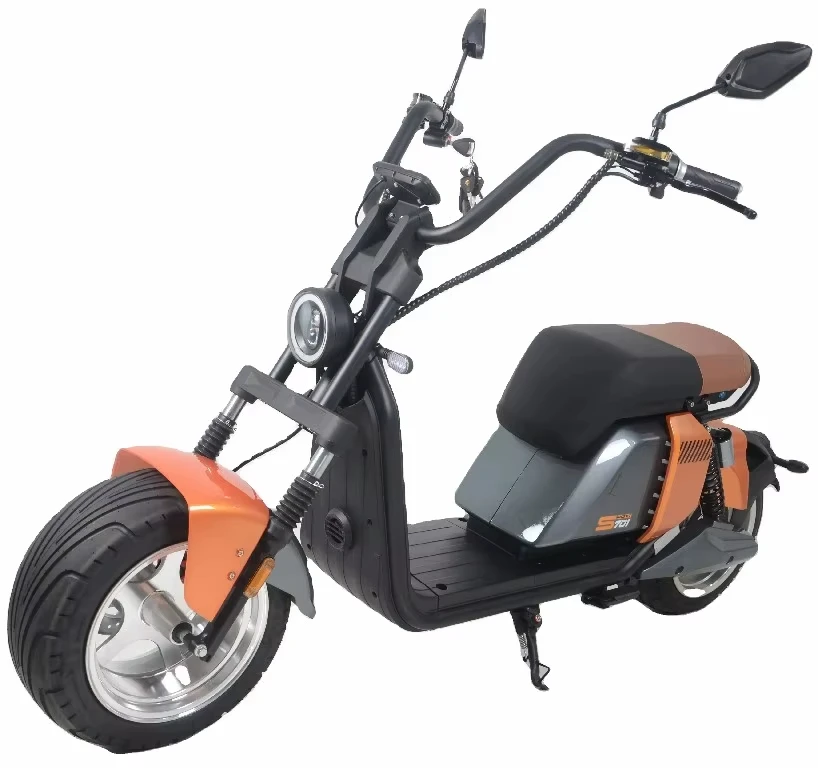 Powerful Adult 2000W Mobility Harleyment Style Electric Scooter