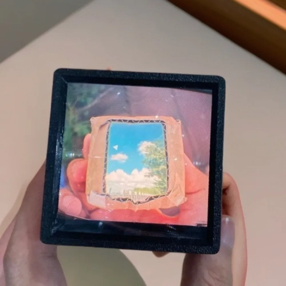 

Mini Fresnel Lens Portable Viewfinder Frame Vintage Handmade Waist Viewfinder Optical Lens Optical Viewfinder Photography