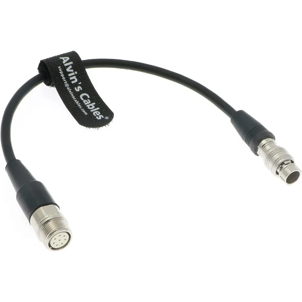 Servo-Zoom-Control Cable for Canon 20-Pin Hirose Servo-Lens to 8-Pin Zoom-Controller Adapter-Cable Alvin's Cables 20CM|7.8 Inc