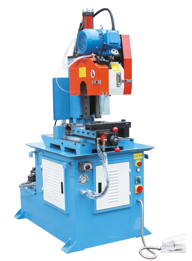 Circular Cold Cut Saw Tube Cutter Metal Pipe Cutting Machine Machine Manual Provided Mini Band Pump 50 Motor Aluminum 1000 4kw