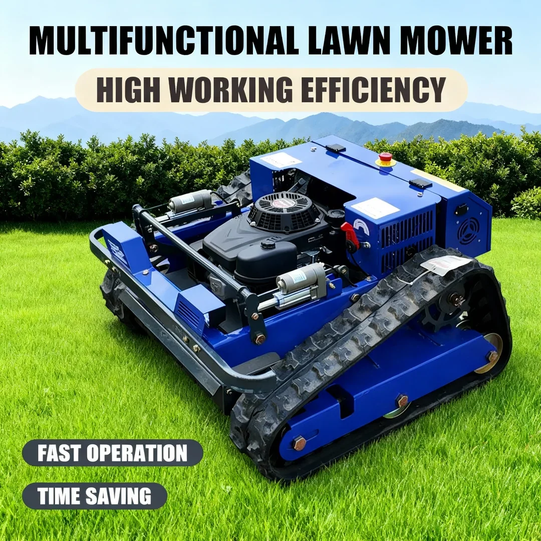 

Гусеничная газонокосилка по индивидуальному заказу оптом - CE EPA Профессиональная дистанционное управление сельскохозяйственная подметальная машина