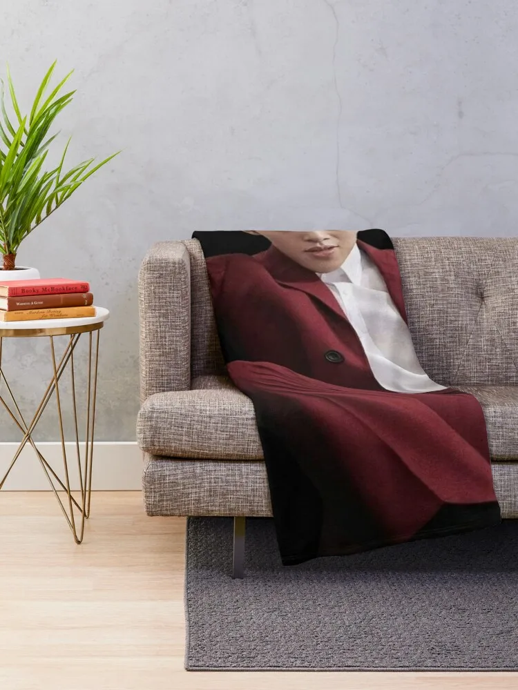 Ji chang-wook Throw Blanket Decorative Sofa valentine gift ideas Furrys Blankets