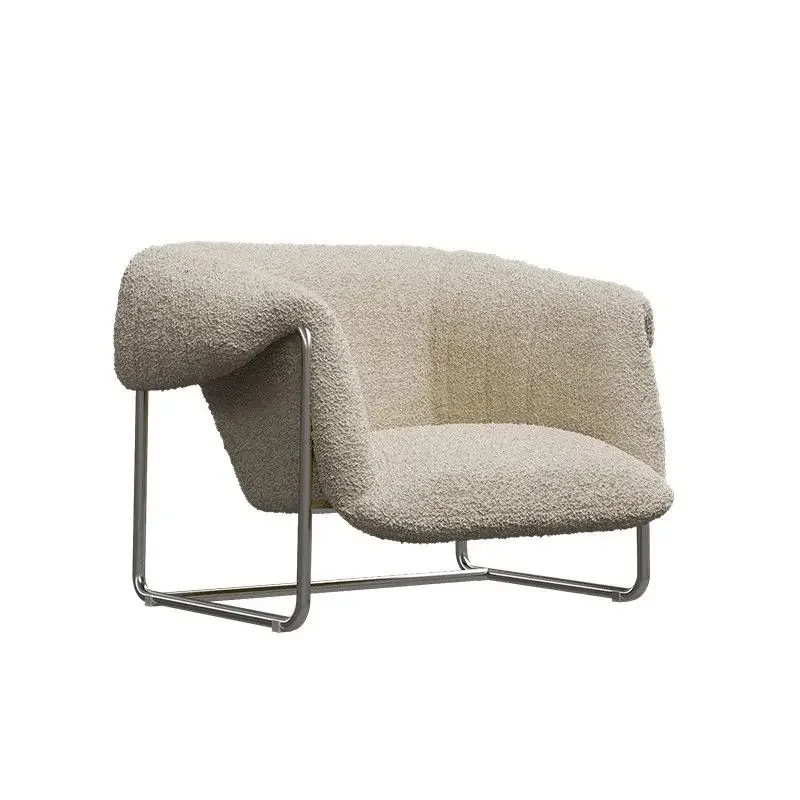 

Art stainless steel Bauhaus single sofa chair, lounge chair