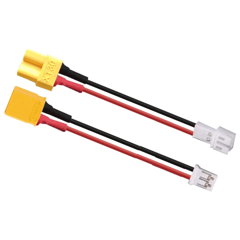 1PCS PH2.0 to XT60 XT30 Connector Adapter Female Extension Cable, 10CM 22AWG Silicone Wire for RC Lipo Battery Motor Connection