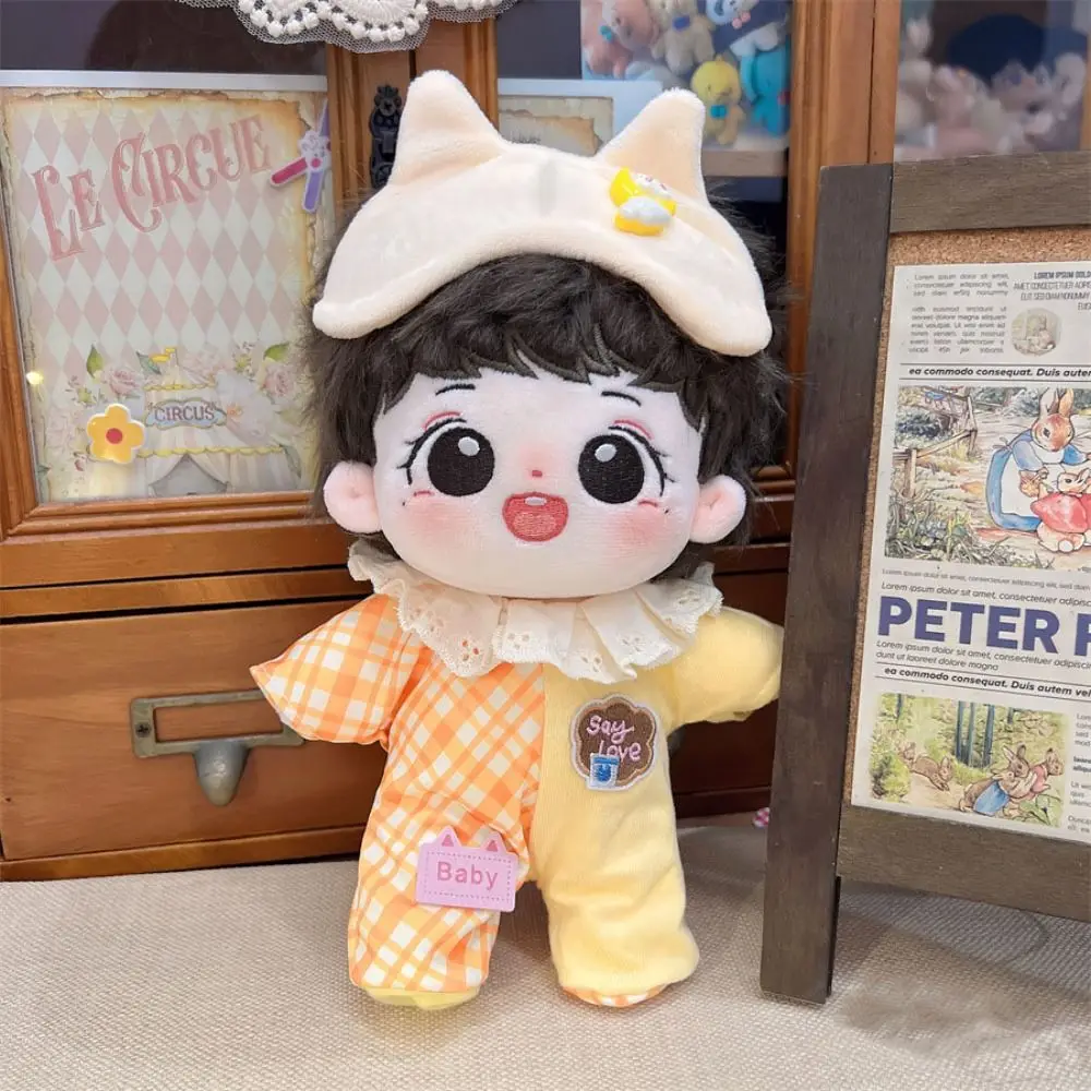 Schattige Poppenkleding Mooie Multicolor Miniatuur Jurk Pak Vervangende Outfit Cosplay Pluche Poppen Kleding