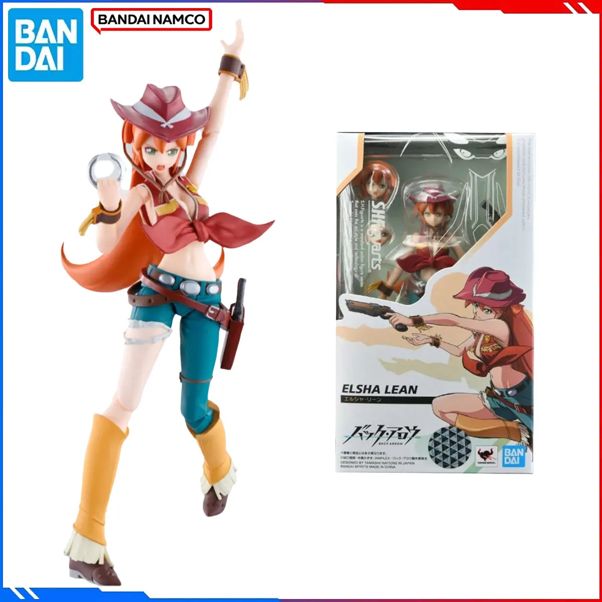 

Подлинная оригинальная фигурка Bandai Back Arrow, комплект модели SHF 1/12, аниме-фигурки Elsha Lean, экшн-модель, рождественские игрушки, подарок для детей