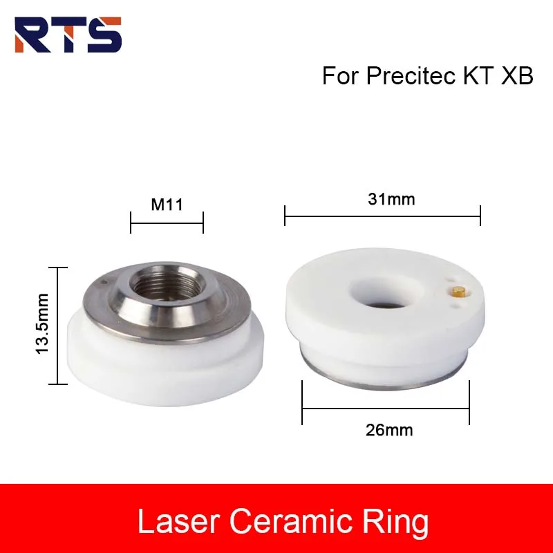 RTS Laser Ceramic Ring Precitec D31 KTXB KTX M5 M6 Fiber Laser Cutter Part