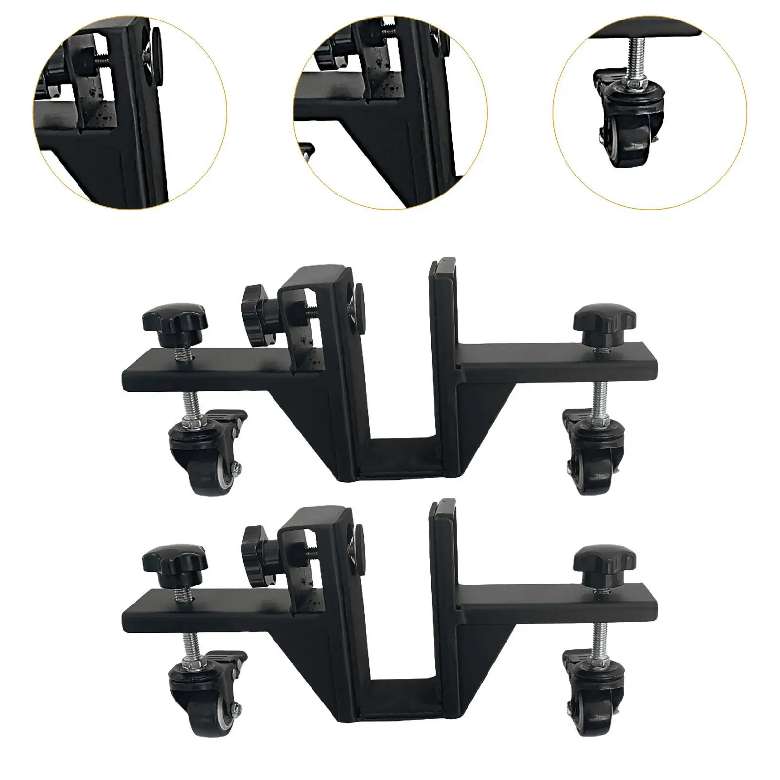 

Door Board Installation Dolly Heavy Duty Steel Panel Lifter Kit with Brake Wheels for Wood and Glass Doors
