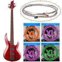 EXL110 EXL115 EXL120 EXL130 Nickel Electric Guitar Strings 10-46 11-49 9-42 8-38 Consistent Feel Durability For 6String Guitars