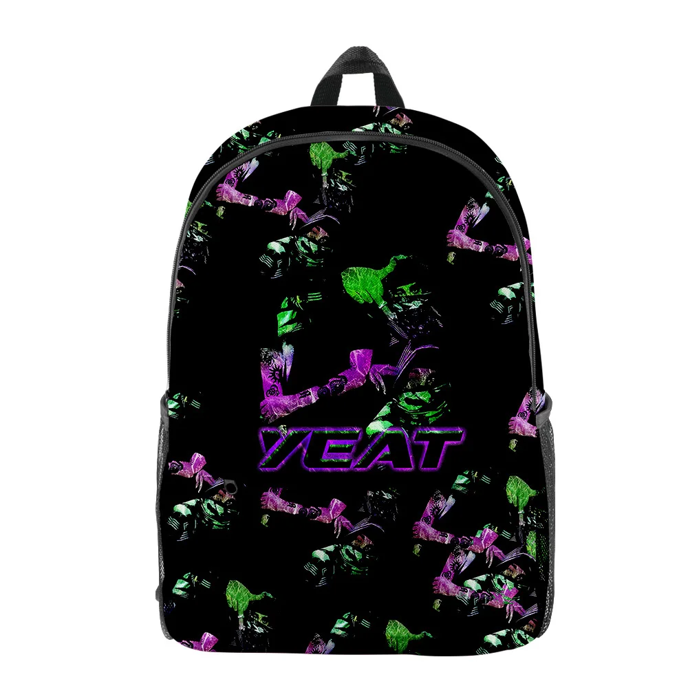 

Classic Novelty Yeat Rapper pupil Bookbag Notebook Backpacks 3D Print Oxford Waterproof Boys/Girls Fashion Travel Backpacks