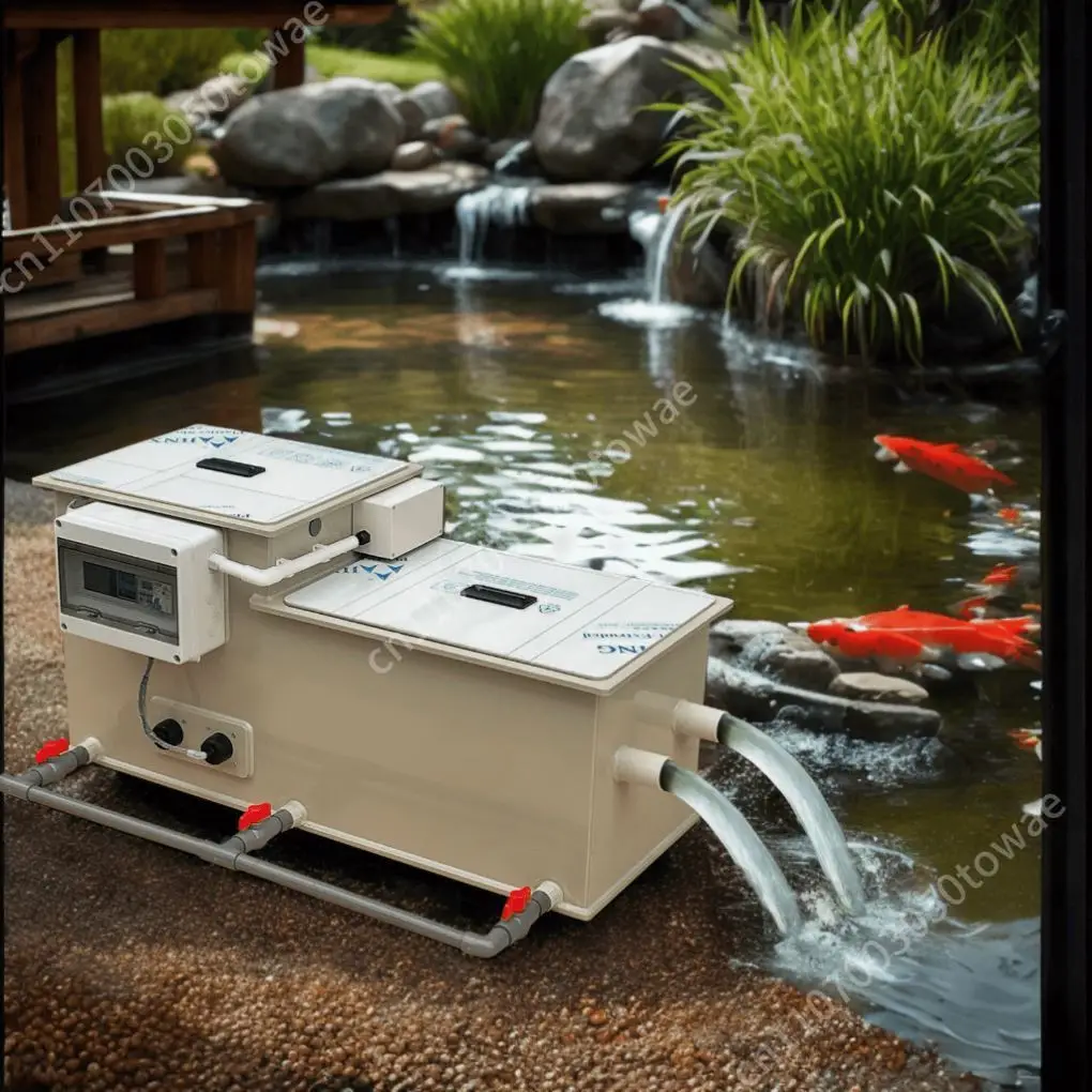 Water Treatment Equipment Ras Pond Water Pump and Bio Media Fish Rotary Drum Filters Aquarium Water Filter Filtration System