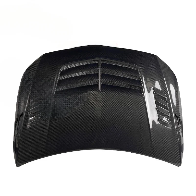 V Style Carbon Fiber Hood Bonnet Fit A-Class W177 Exterior Body Accessories