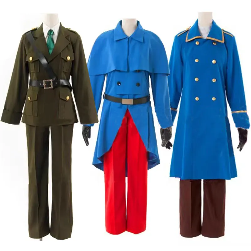 

Anime Francis Bonnefoy Cosplay Roderich Edelstein Arthur Kirkland Cosplay Costume for Halloween Christmas Custom Party Outfit