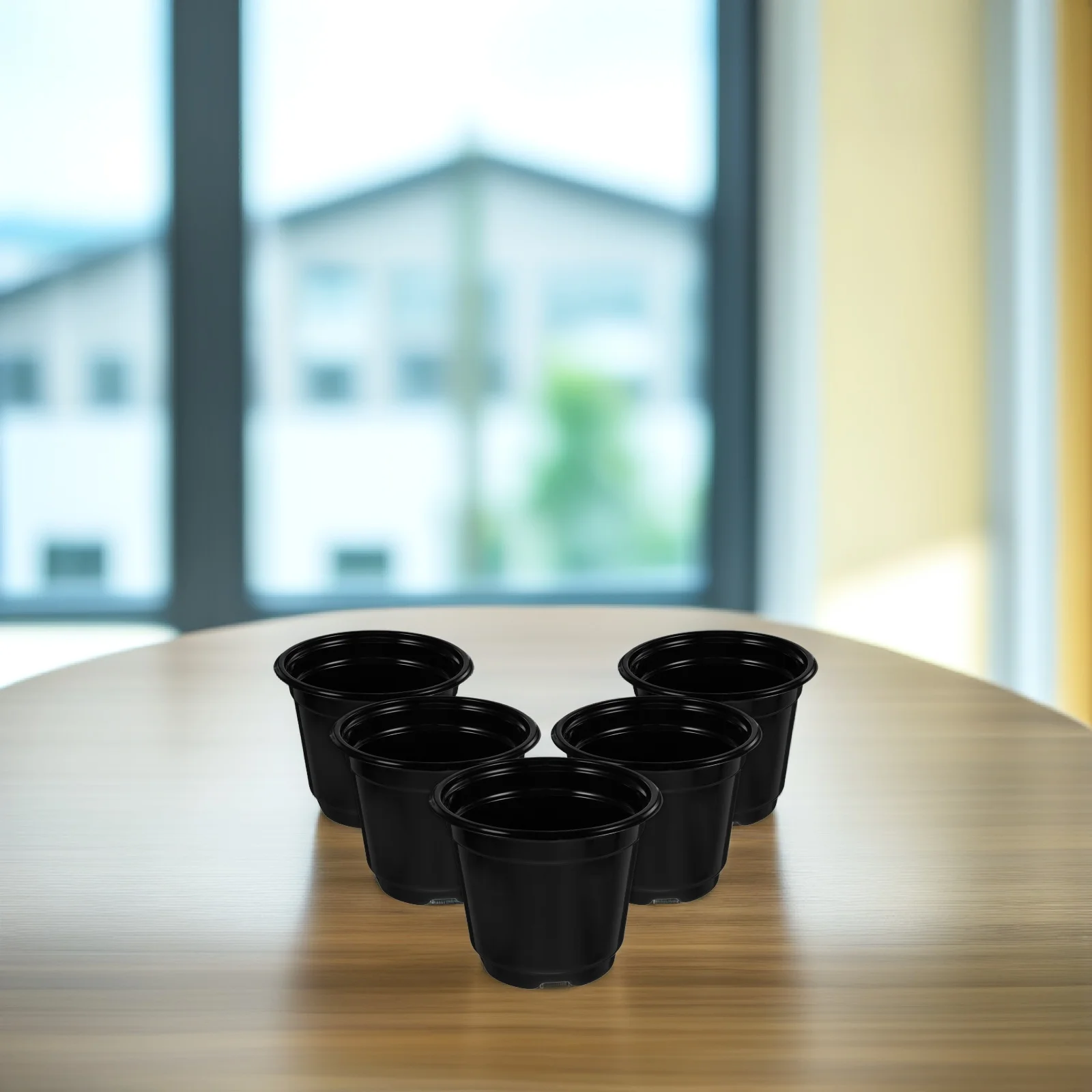 

10 Pcs PET Seedling Cups Flower Planting Containers 10 5cm Nursery Pots for Plants Hydroponic Planter Small Plastic pots