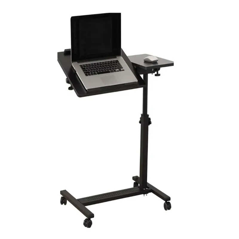 

Hospital patient bedside tie rod laptop desk hospital height adjustable lifting table