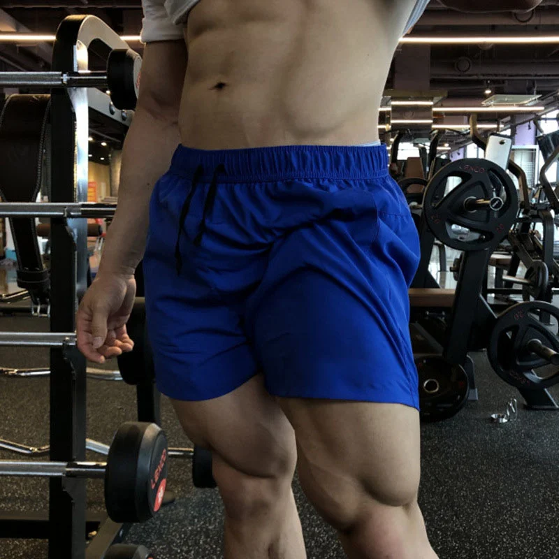 Quick-Drying Sports Shorts for Men and Women, Elastic, Training, Running, Fitness, Three-Quarter Pants, American Shorts, Summer