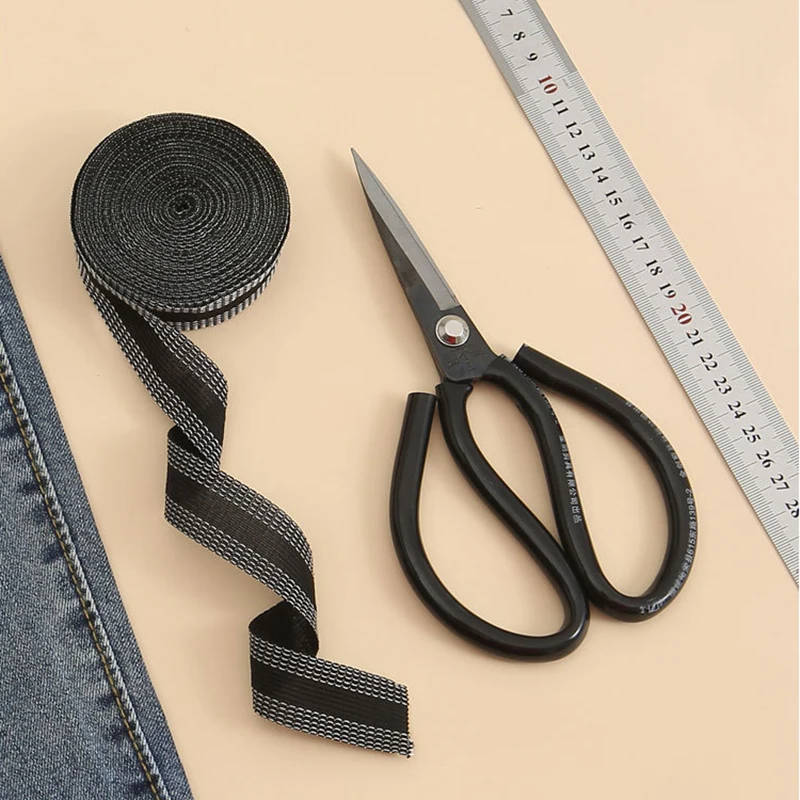 5/10M Iron-on Pants Edge Shorten Self-Adhesive Pants Past Iron-on Hem Tape Fabric Tape for Suit Pants Jeans DIY Sewing Fabric