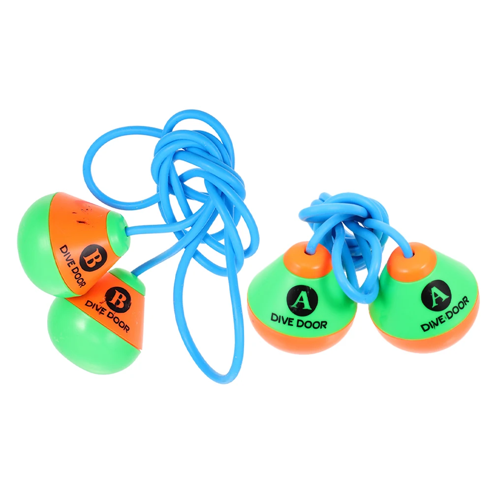 

2 Pcs Children's Diving Door Kids Pool Toy Swimming Beach Supplies for Plastic Floating Toys Plaything