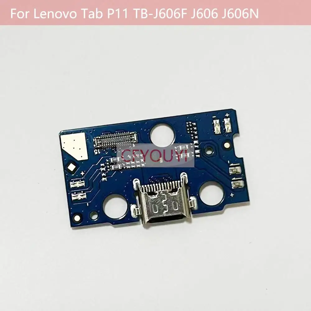 

1PCS For Lenovo Tab P11 J606F J606 J606N USB Charging Connector Port Board Flex Cable Repair Parts