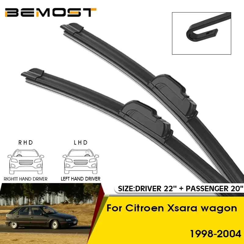 

Car Wiper Blades For Citroen Xsara wagon 1998-2004 Windshield Windscreen Front Window Blades 22"+20" Car Accessories