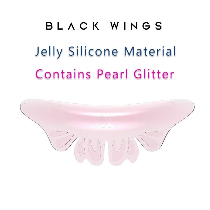 BLACKWINGS 3 Sizes Butterfly Lash Lift Accessories Silicone Eyelash Perm Curling Pads Under Eye Patch Professional Beauty Tool