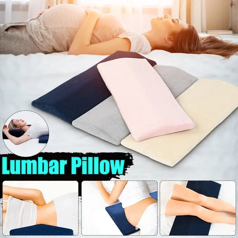 

Memory Foam Pillow Bed Cushion Lumbar Support Wedge Pillow for Sleeping Leg Pad Yoga Pad