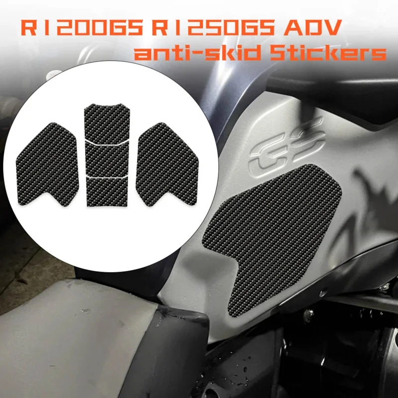 

For BMW R1200GS R1200GS LC ADV R 1200 GS Adventure 2014-2017 Motorcycle Side Tank Pad Oil Gas Fuel Protector Cover Sticker Decal