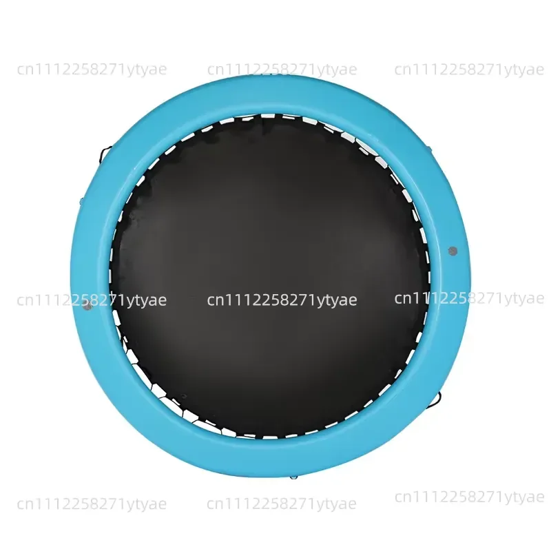 Custom Design 8ft Inflatable Floating Raft Round Floating Ring Inflatable Water Hammock Pier Platform for Beach Pool Lake