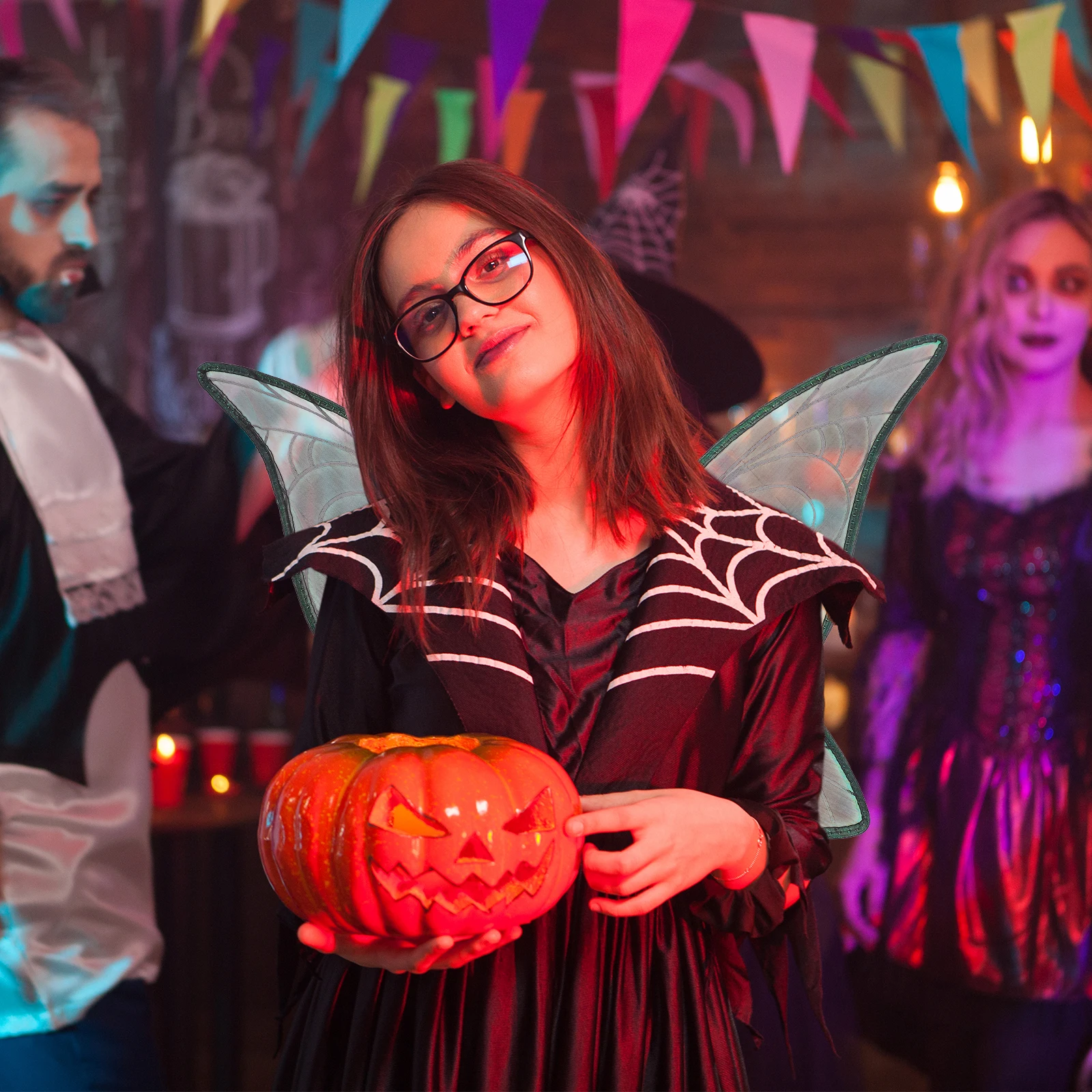 

Glowing Butterfly Light White Fairy Cosplay Fairy Cosplay Wing Wing Prop for Women Kids Party Costume Halloween Decor