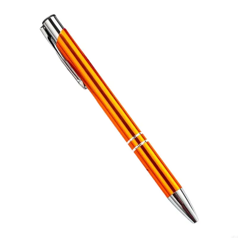 G8TA Retractable Metal Ballpoint Pen Point Office Writing Pen for Women Men