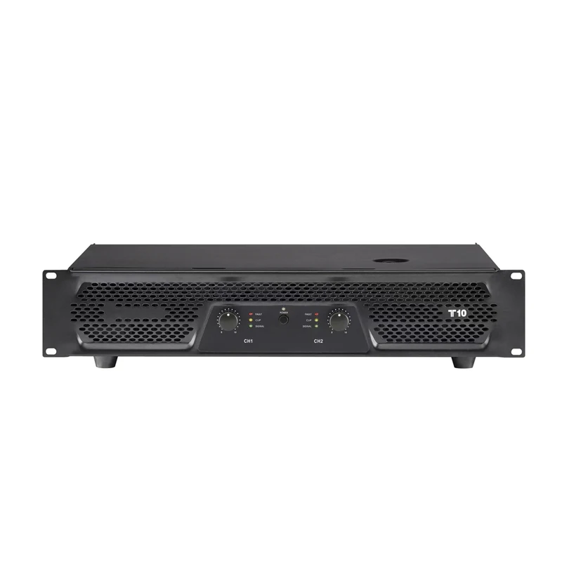 2pcs 2U Professional Power Amplifier Sound Equipment Studio Master Audio Video Power Amplifier 450 w *2 CH