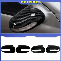 For Mercedes-Benz E,C-Class W211 W203 2001-2007 Parts Styling Car Side Door Rearview Side Mirror Cover Caps M Style