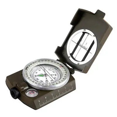 1PC Professional Pocket Military Geology Compass for Outdoor Hiking Camping