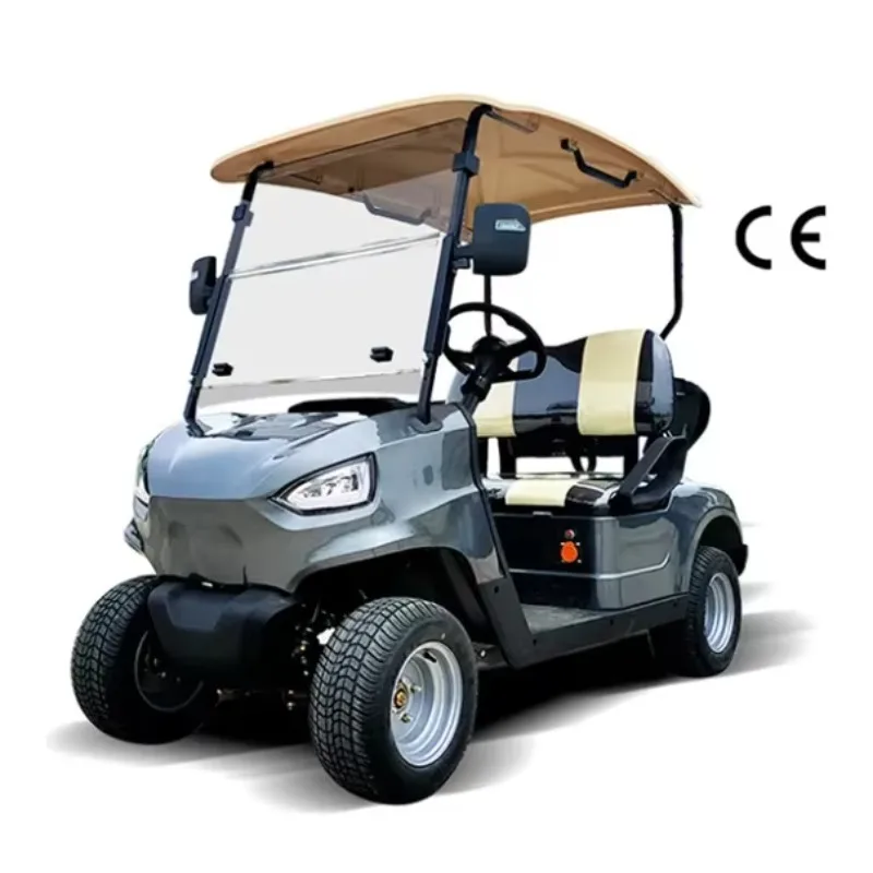 2023 Latest Design Original 4-Seat Mini High Chassis Golf Cart Lead Acid and Lithium Batteries Choose Customized Electric Cart