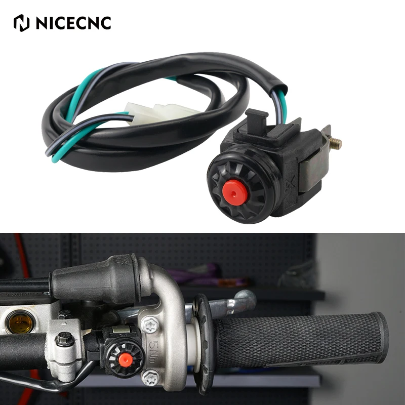 

Universal 22MM Handlebar Horn Starter Kill Stop Switch On Off Button For KTM Honda Beta Kawasaki Suzuki Yamaha Motorbike ATV UTV