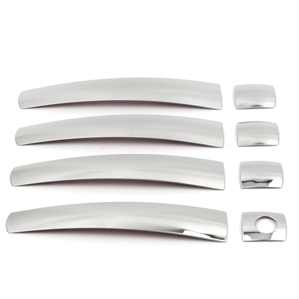 Door Handle Cover For Toyota Land Cruiser 2016 2017 / Prado FJ150 2015 2016 2017 2018 Stainless Steel Trim Bezel