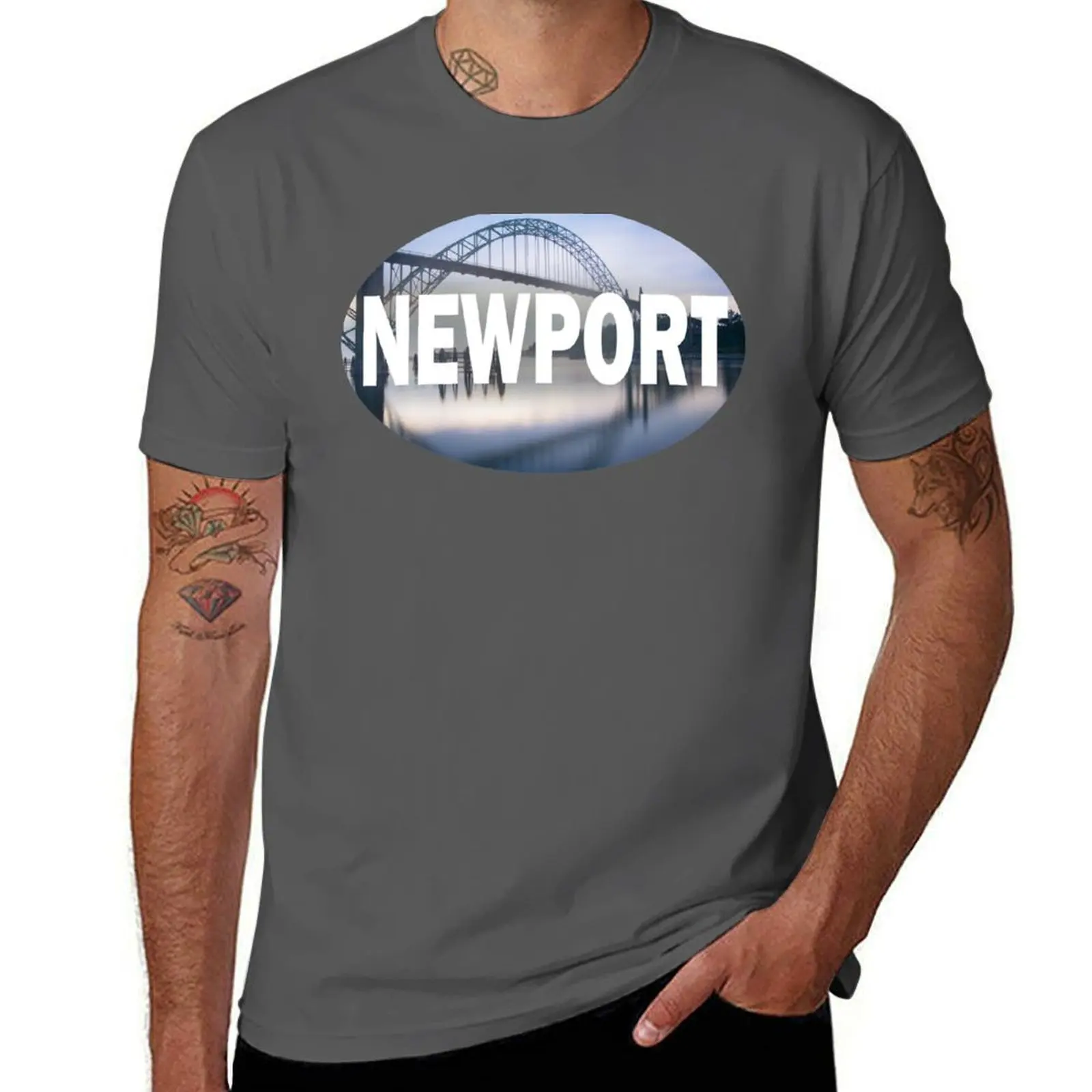 

Футболка Newport Oregon, мужские футболки для мужчин, мужские футболки высокого качества, роскошная брендовая мужская футболка, футболка с рисунком