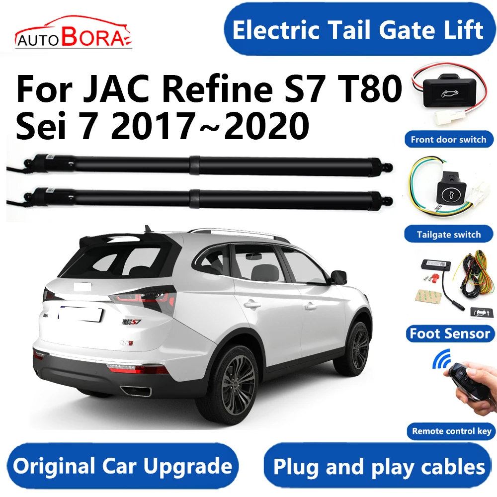 

Car Electric Tail Gate Lift System Power Liftgate Kit Auto Automatic Tailgate Opener for JAC Refine S7 T80 Sei 7 2017~2020