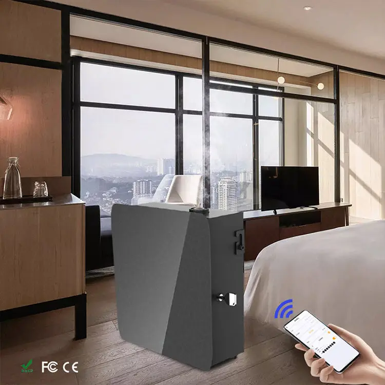 Olio di fragranza commerciale astuto dell'hotel della macchina del diffusore del profumo di HVAC 1000ML per